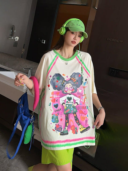 定番シンプル 美人度アップ おすすめ 好感度UP カジュアル 全4色 半袖 Tシャツ ＜F-11126＞