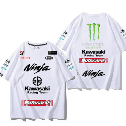 男女兼用 プリント 半袖 Tシャツ F-13264