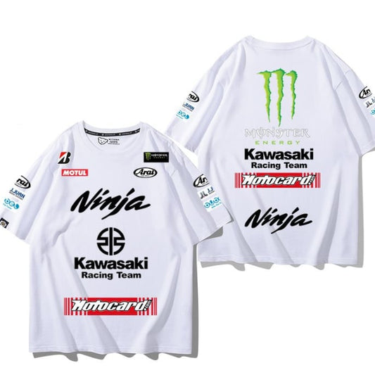 男女兼用 プリント 半袖 Tシャツ F-13264