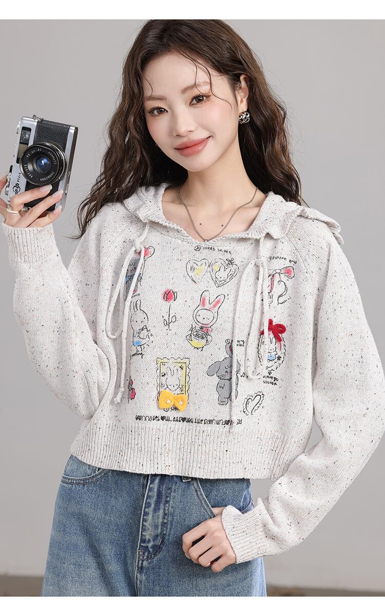 都市ファッショ オシャレデザイン 可愛い  スウェットisf-10194