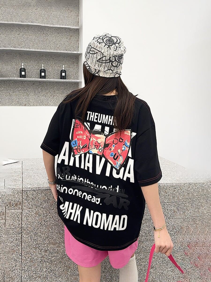 美人度アップ 海外トレンド 定番シンプル 好感度UP カジュアル 全3色 半袖 Tシャツ ＜F-11236＞