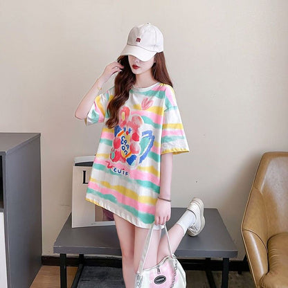 今季マストバイ 早い者勝ち 絶対流行 カジュアル Tシャツ<F-11700>