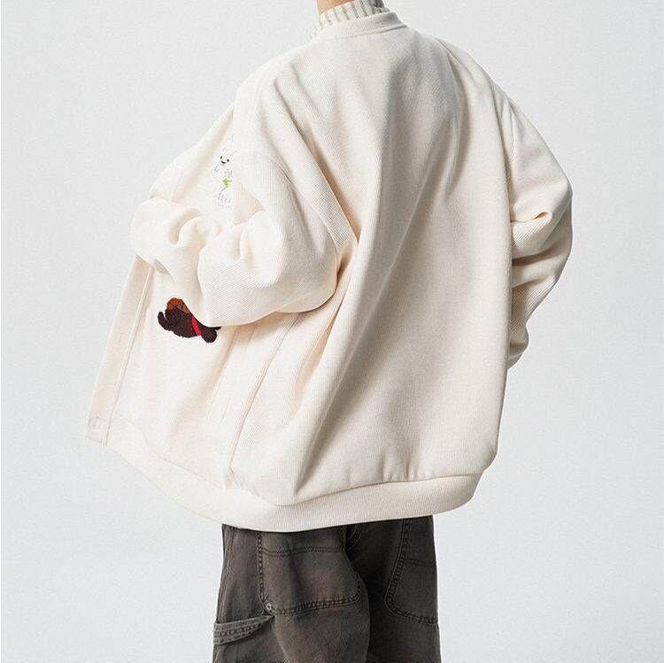 優しい雰囲気 超特価 大注目 冬服 防寒 暖かい バックビッグロゴ 4色展開 男女兼用  ジャケットF-12792