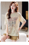 カジュアル 海外トレンド 定番シンプル 好感度UP 半袖 Tシャツ ＜F-11384＞
