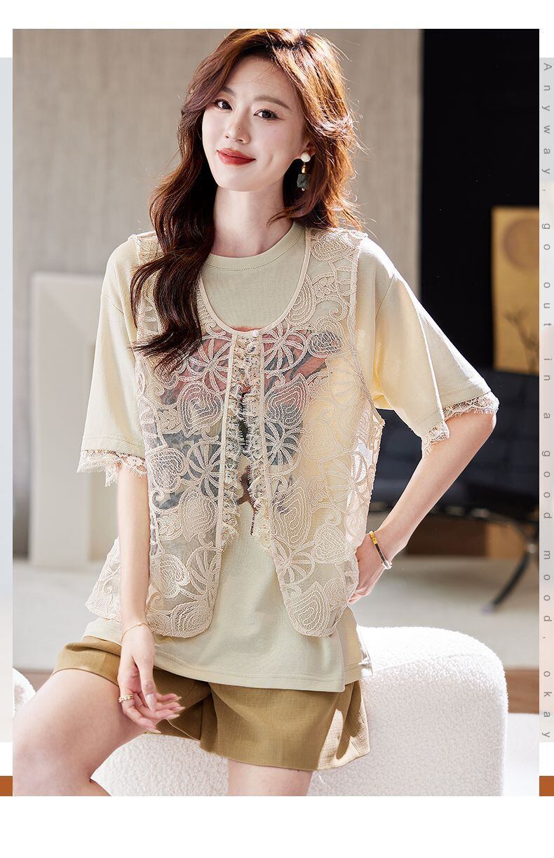 カジュアル 海外トレンド 定番シンプル 好感度UP 半袖 Tシャツ ＜F-11384＞