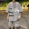 男女兼用 上質 Tシャツ & ショーツ セットアップ F-13330