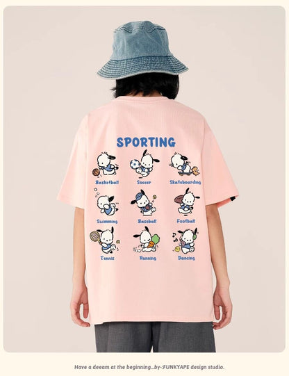 合わせやすい  着心地良い デザイン性抜群 全5色 半袖 Tシャツ F-13158