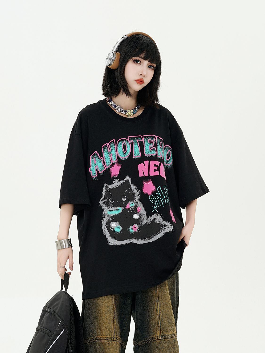 絶対欲しい 好感度UP 海外トレンド カジュアル 全3色 半袖 Tシャツ ＜F-11101＞