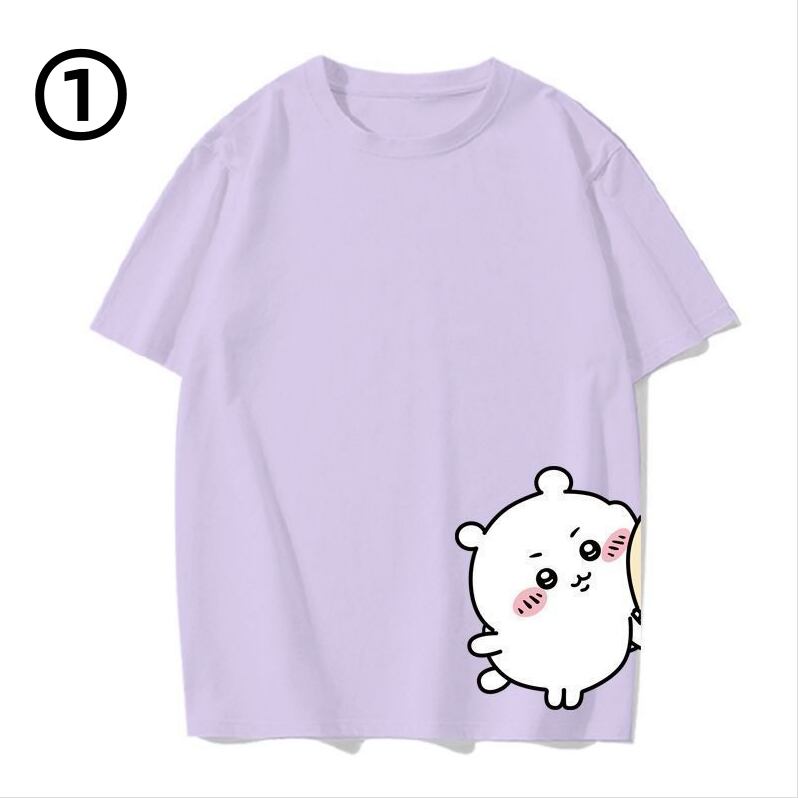 男女兼用 シンプル 着心地良い ゆったり Tシャツ F-13201