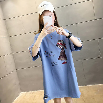 大活躍 ファッション カジュアル ルーズ 半袖シャツ<F-6655>
