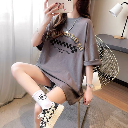 ゆったり感アップ   オシャレ度満点 Tシャツ カットソー＜F-3478＞