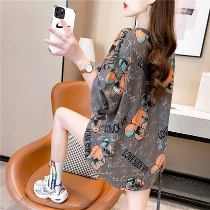 大人可愛い 売り切れ必至 美人度アップ 着回し力抜群 全5色 半袖Tシャツ<F-11520>