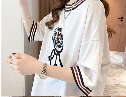 定番シンプル 好感度UP 海外トレンド カジュアル 全3色 半袖 Tシャツ ＜F-11486＞