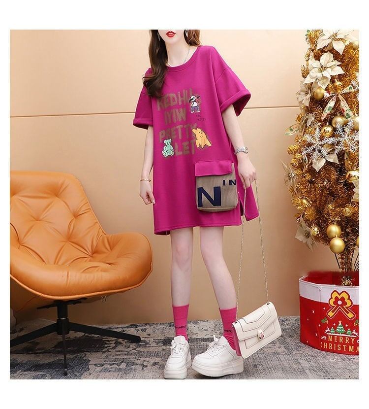 ウエスタン風立体ポケット付き半袖Tシャツ<F-2966>