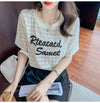 【半額！期間限定！！】大活躍 シフォン 定番シンプル 刺繍 全3色 Tシャツ カットソー ＜F-8601＞