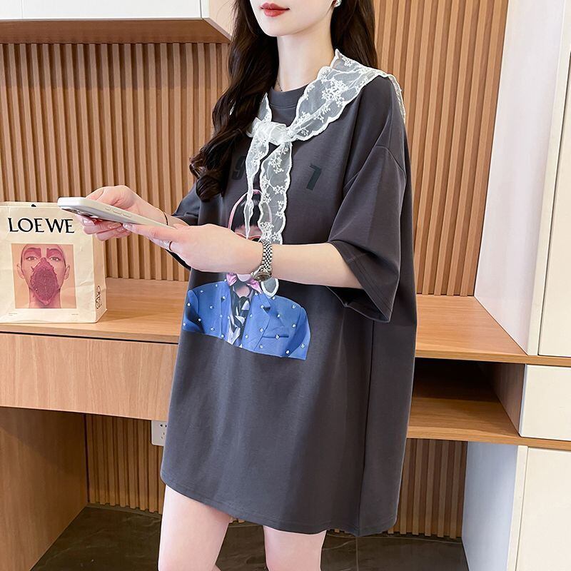 定番シンプル 好感度UP 海外トレンド カジュアル 全3色 半袖 Tシャツ ＜F-11445＞