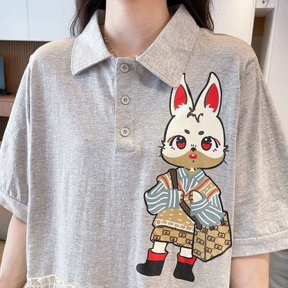 【人気商品再入荷】美人度アップ 好感度UP 海外トレンド カジュアル 全3色 半袖 Tシャツ ＜F-11499＞