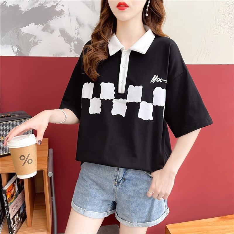 デザイン感   チャーミング Tシャツ カットソー＜F-3586＞