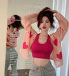 人気上昇中 ファッション感満々 美人度アップ 全2色 ニットトップスF-9152