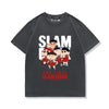 着回し力抜群 カジュアル 定番シンプル プリント全8色 半袖TシャツF-8796