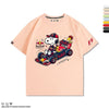 好感度UP カジュアル 大人可愛い ファッション 全9色 半袖TシャツF-11421