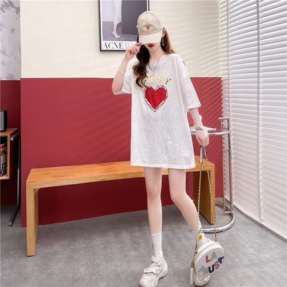 話題沸騰中 ファッション 個性派 プリント 全3色 半袖Tシャツ<F-8508>