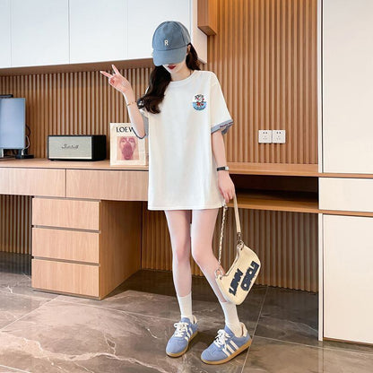 着回し力抜群 好感度UP 海外トレンド カジュアル 全3色 半袖 Tシャツ ＜F-11668＞