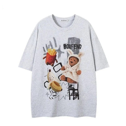 売れ筋 早い者勝ち 絶対流行 カジュアル 2色選択 Tシャツ<F-11178>
