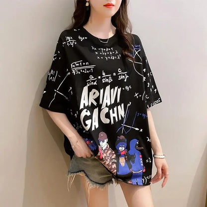 定番シンプル 絶対流行 超人気 早い者勝ち カジュアル 2色選択 Tシャツ<F-11500>