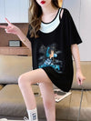 キュート 美人度アップ おすすめ 好感度UP カジュアル 全4色 半袖 Tシャツ ＜F-11157＞