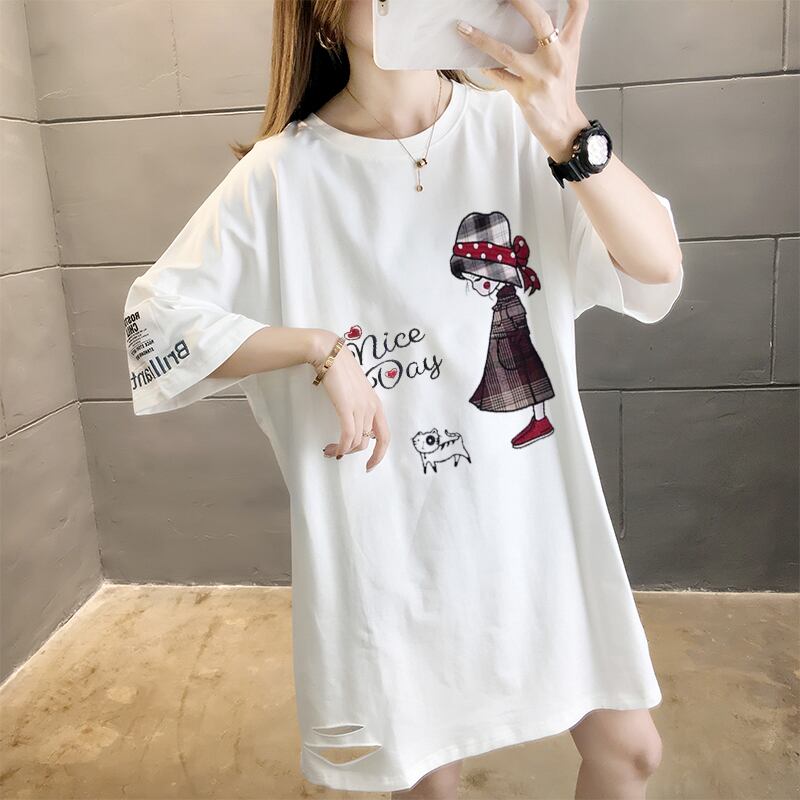 大活躍 ファッション カジュアル ルーズ 半袖シャツ<F-6655>