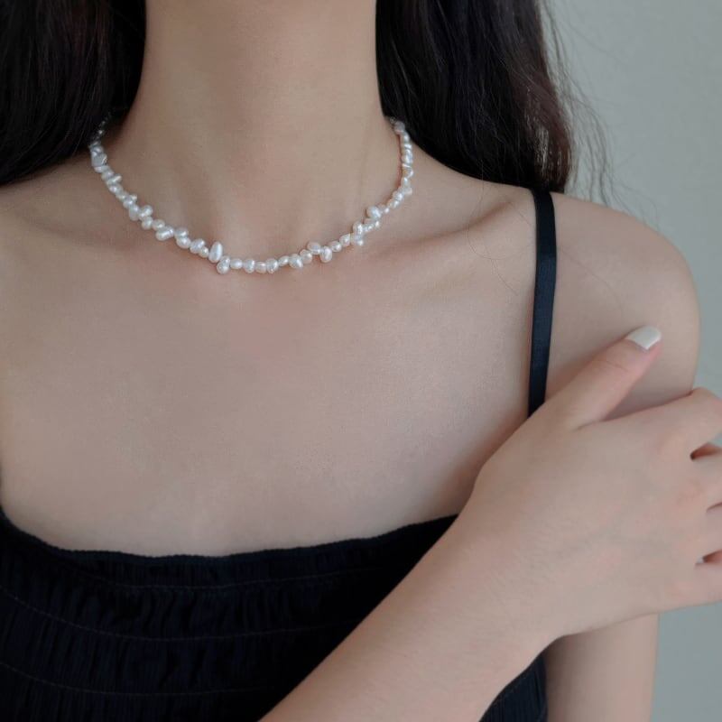 好感度満載 美感いっぱい 清純甘くて女子力UP ネックレス アクセサリー＜isf-2955＞