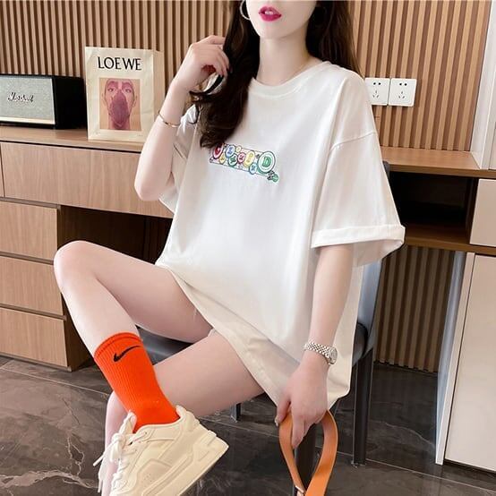パーソナライズされたプリント半袖Tシャツ<F-5036>