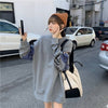 個性派   ラウンドネック スウェット パーカー＜F-2146＞