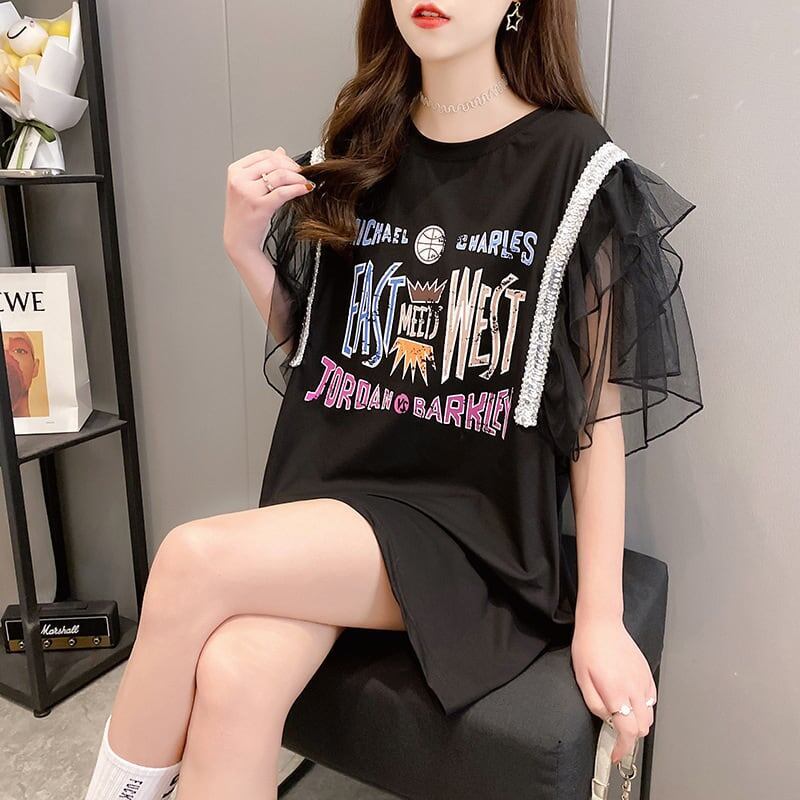 ルーズメッシュ超熱気半袖Tシャツ<F-3040>