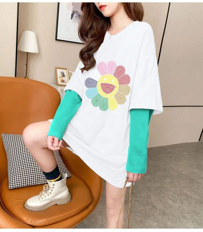 シンプル   ファッション Tシャツ カットソー＜F-8131＞