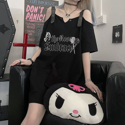大流行 デザイン性抜群 ファッション 半袖 Tシャツ F-13314
