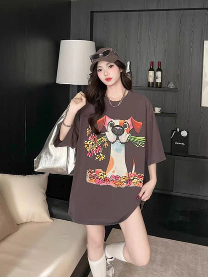 早い者勝ち プリント 大人気 半袖 Tシャツ F-13286