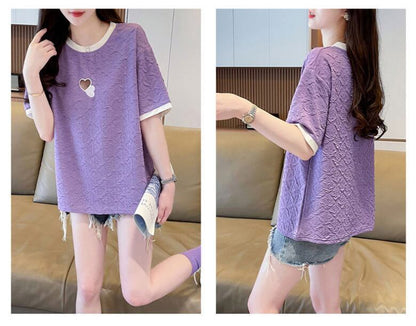 売り切れ必至 ファッション カジュアル 全3色 半袖Tシャツ<F-8507>