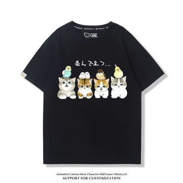ファッション感満々 着心地良い 全5色 半袖 Tシャツ F-13076