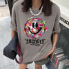 話題沸騰中 スマイリー カジュアル 半袖 Tシャツ <F-8651>