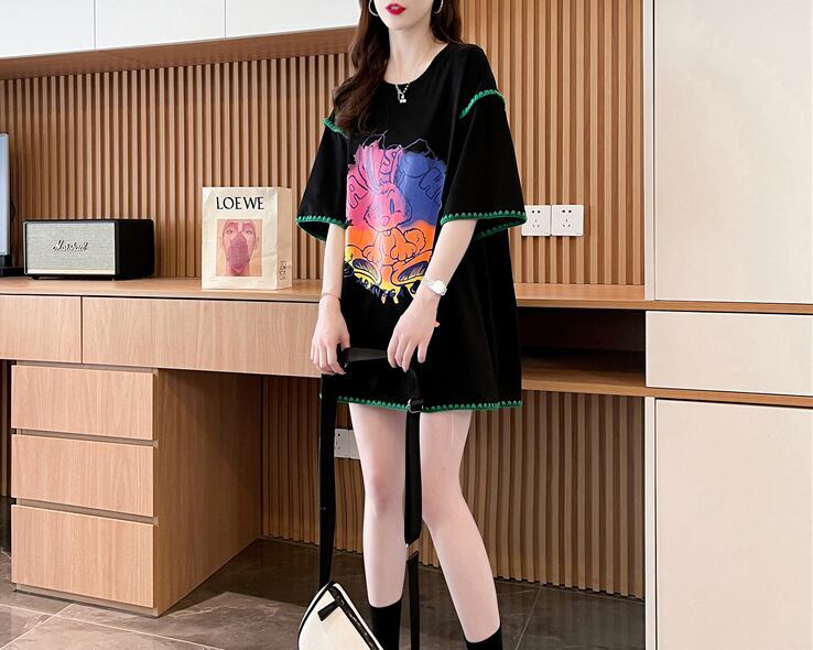 売り切れ必至 ファッション 着心地抜群 プリント 半袖 Tシャツ＜F-8336＞