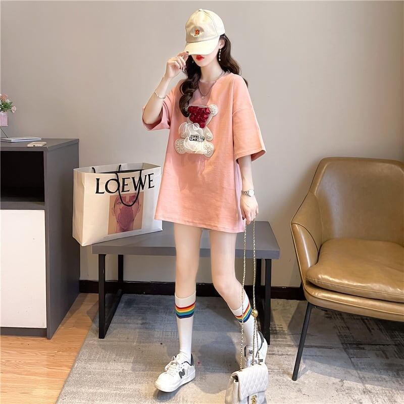 デザインセンス重工業立体パターンベアーズニューアイロンダイヤメッシュ半袖Tシャツ<F-2916>