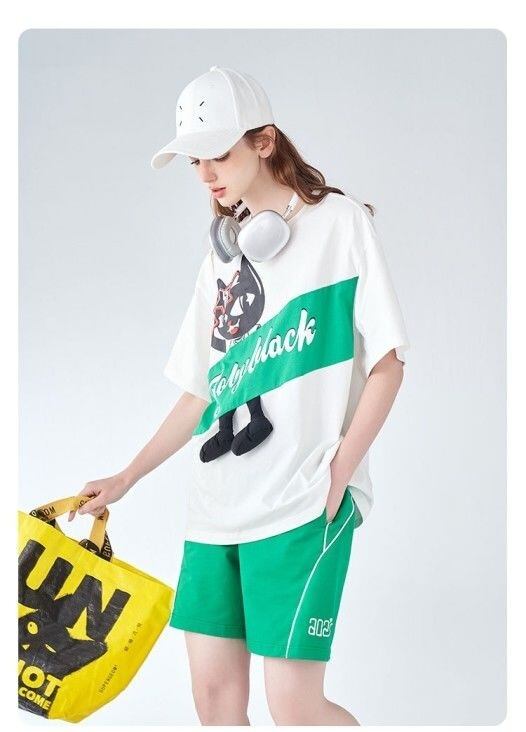 絶対欲しい 絶対流行 今季マストバイ 早い者勝ち カジュアル 2色選択 Tシャツ<F-11658>