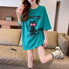 今季マストバイ ファッション 新商品 プリント ゆったり 全4色 半袖 Tシャツ＜F-11365＞