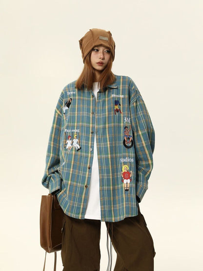 大活躍 個性派 ファッション シャツF-6520
