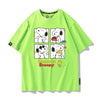 男女兼用 プリント カジュアル Tシャツ F-13452