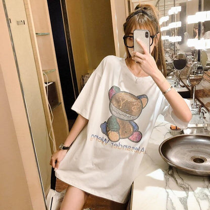 個性的なデザイン   一目惚れ Tシャツ カットソー＜F-3481＞