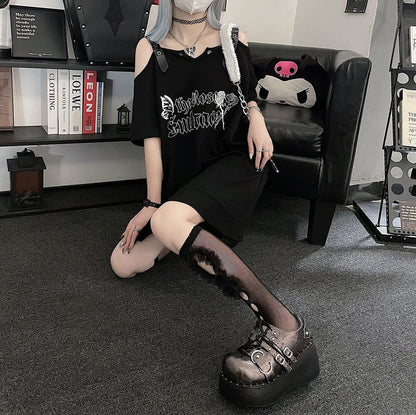 大流行 デザイン性抜群 ファッション 半袖 Tシャツ F-13314