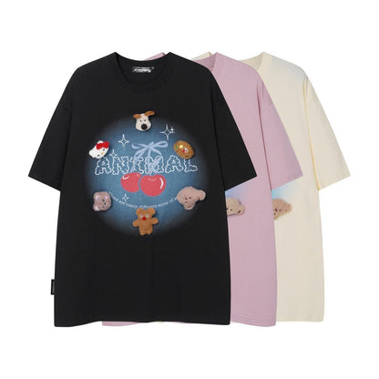 数量限定 ファッション アクティブも綺麗も叶う ゆったり 男女兼用 全3色 半袖Tシャツ＜F-9066＞